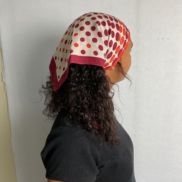 Womens Bandanna Scarf Accessory Purse Twilly Hair bow Coquette Core - Picture 3 of 7